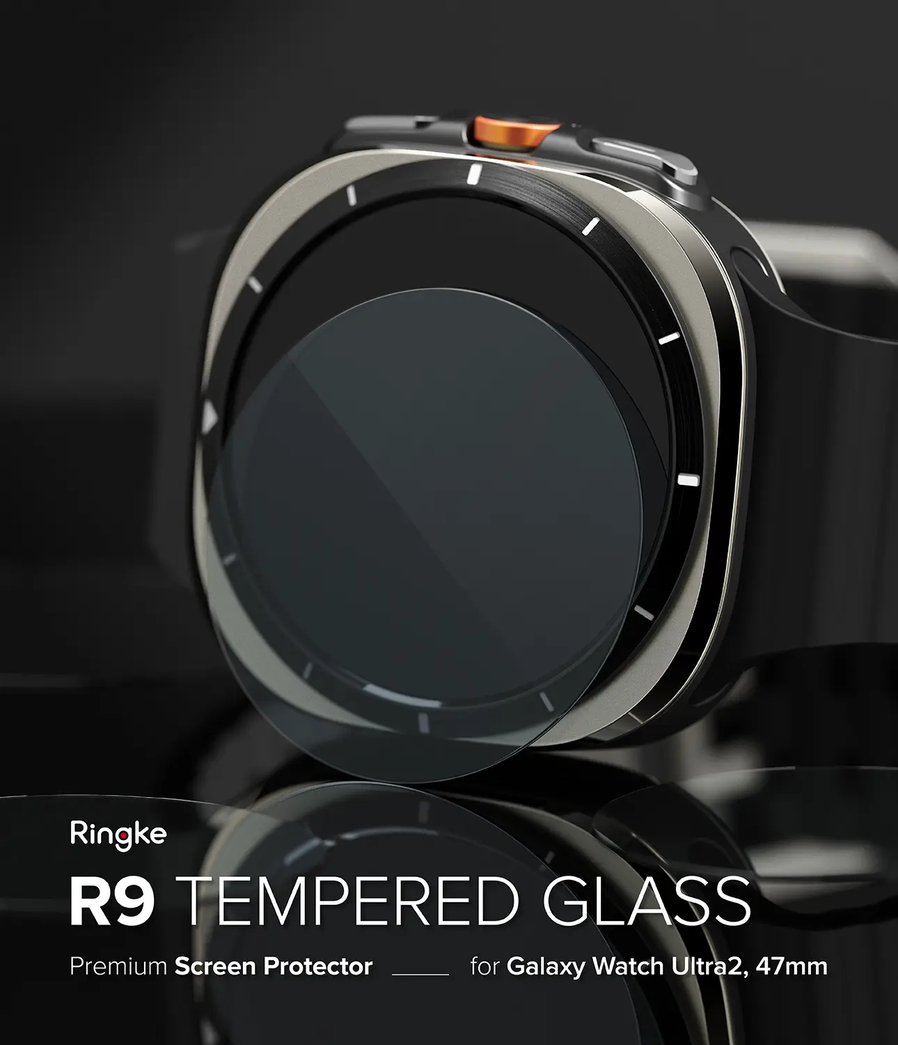 Screen Tempered Glass Samsung Galaxy Watch Ultra 2 (2026) (4-pack)