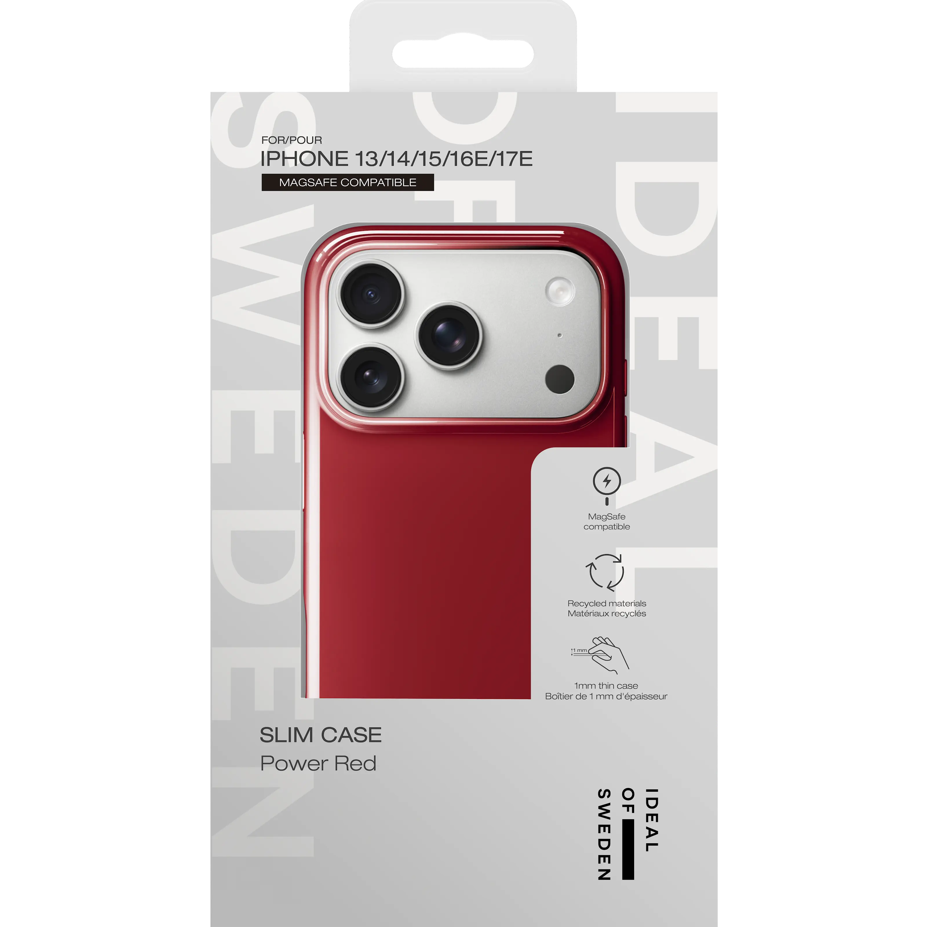 Slim MagSafe Case iPhone 16e Power Red