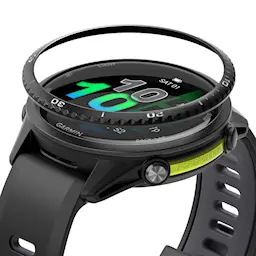 Bezel Styling Garmin Forerunner 970 Sort