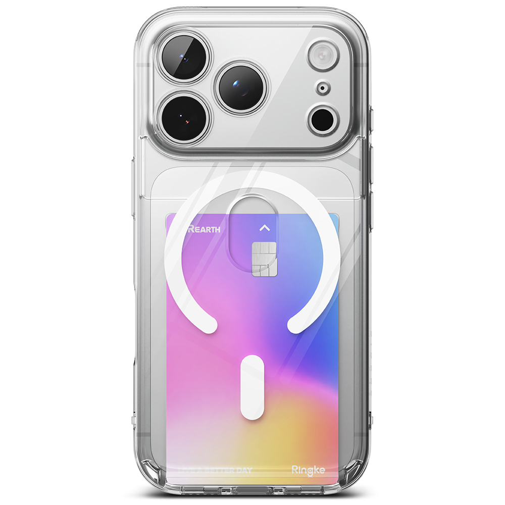 Fusion Card Magnetic Case iPhone 17 Pro Clear