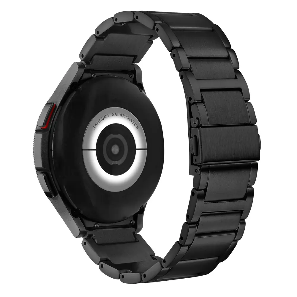 Titanarmband Full Fit Samsung Galaxy Watch 7 44mm svart