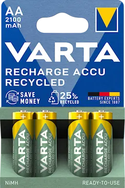 Ladattava AA-paristo HR6 1.2V 2100mAh (4-pack)