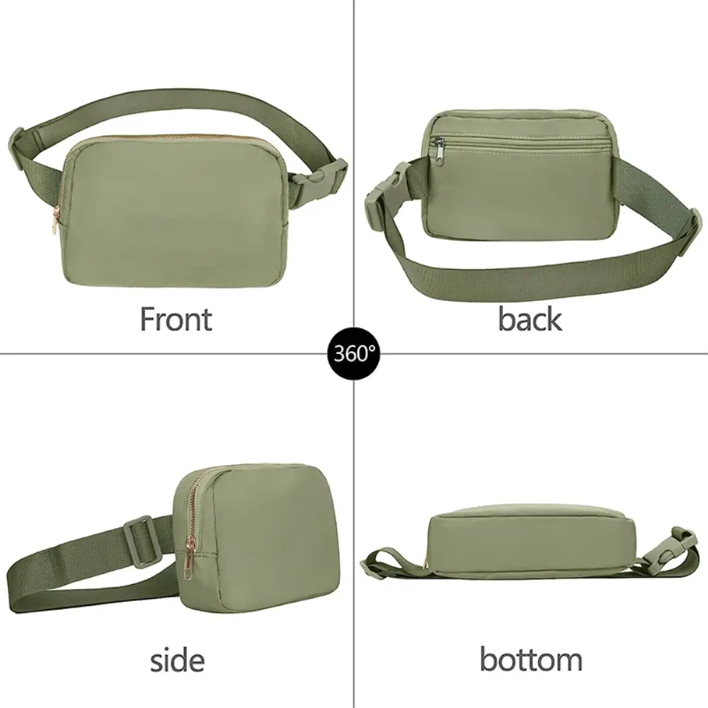 Crossbody Väska Nylon grön