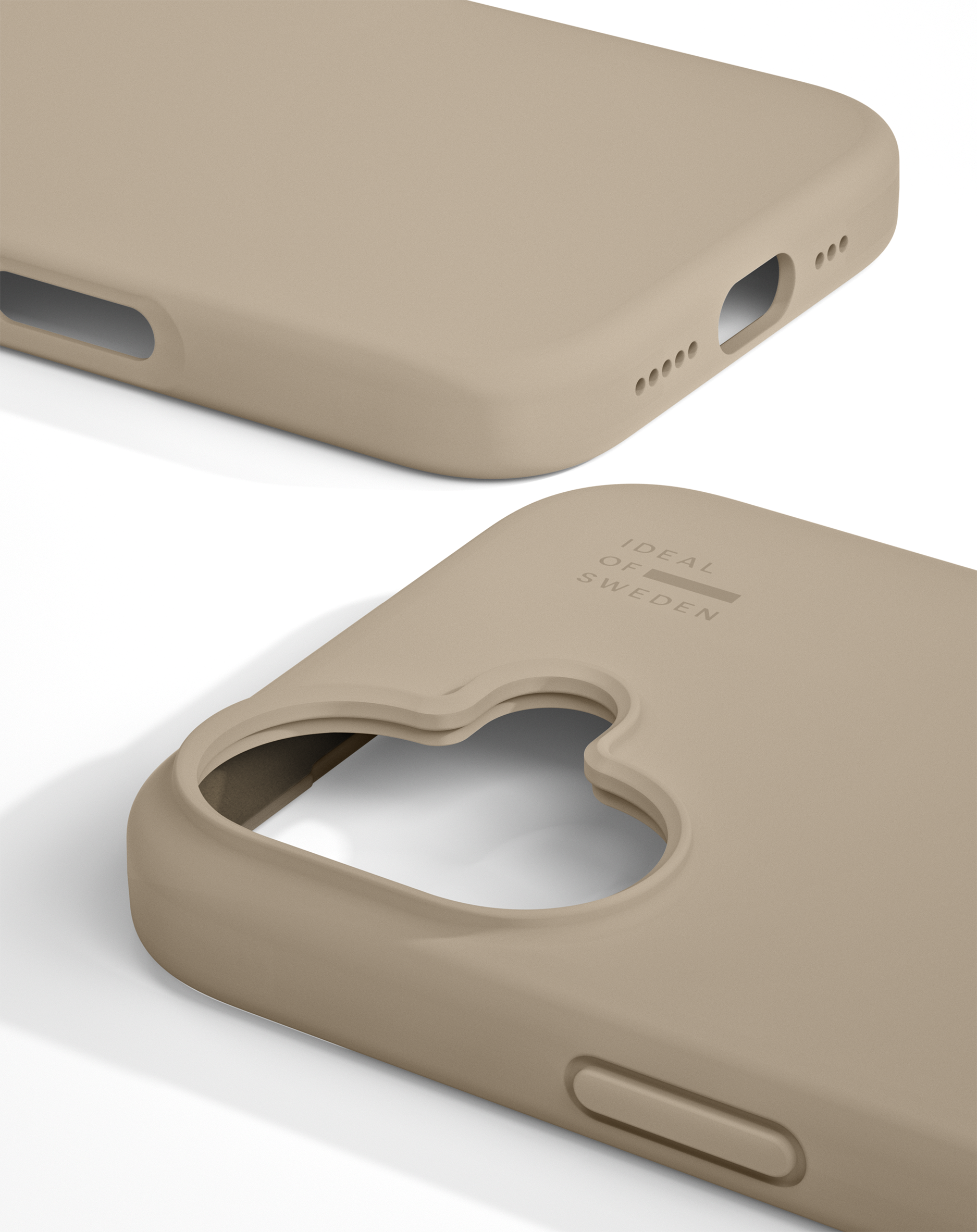 MagSafe Silicone Case iPhone 17 Perfect Beige