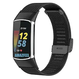 Mesh Bracelet Fitbit Charge 6 Musta