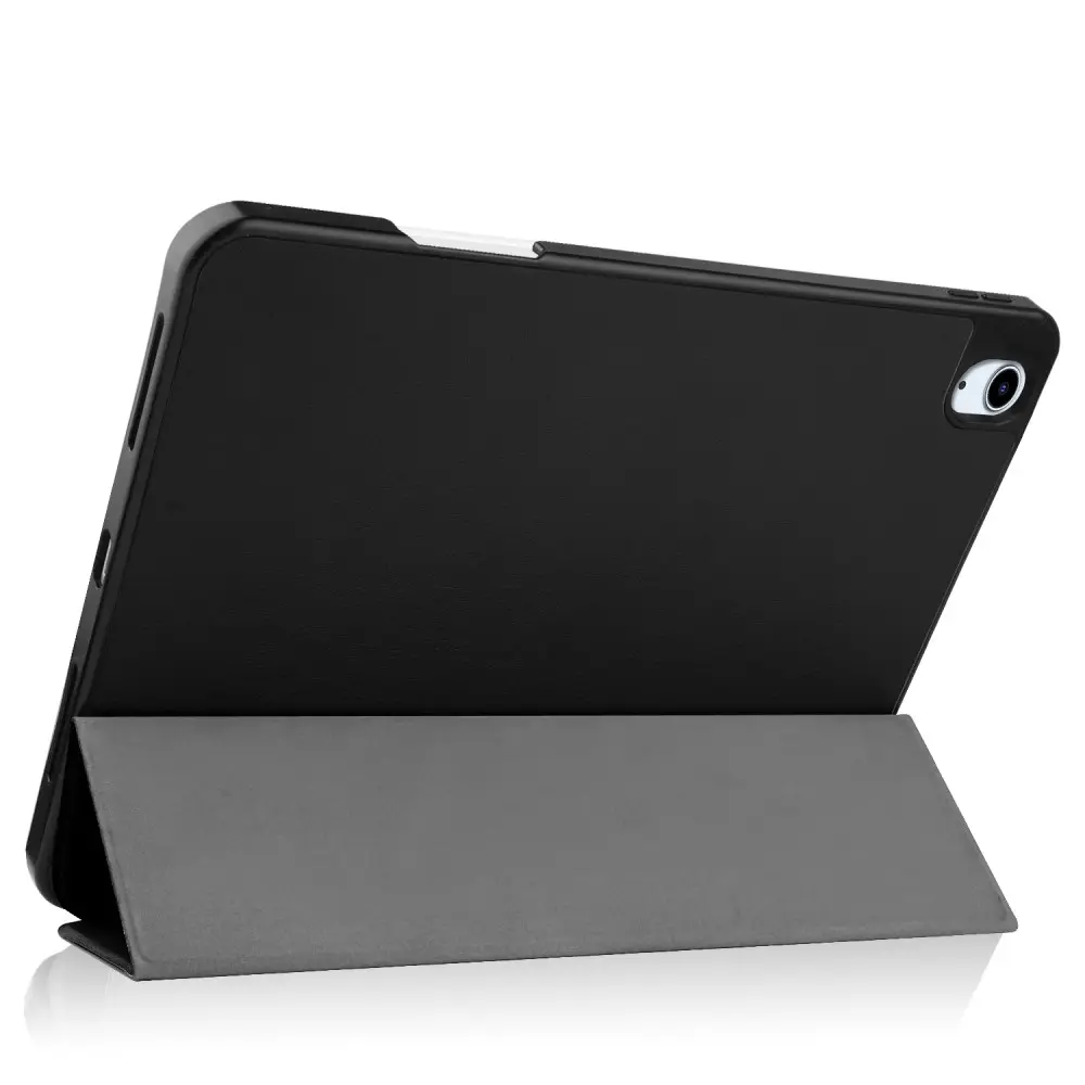 Apple iPad Air 11 7th Gen (2025) Fodral Tri-fold med Pencil-hållare Svart