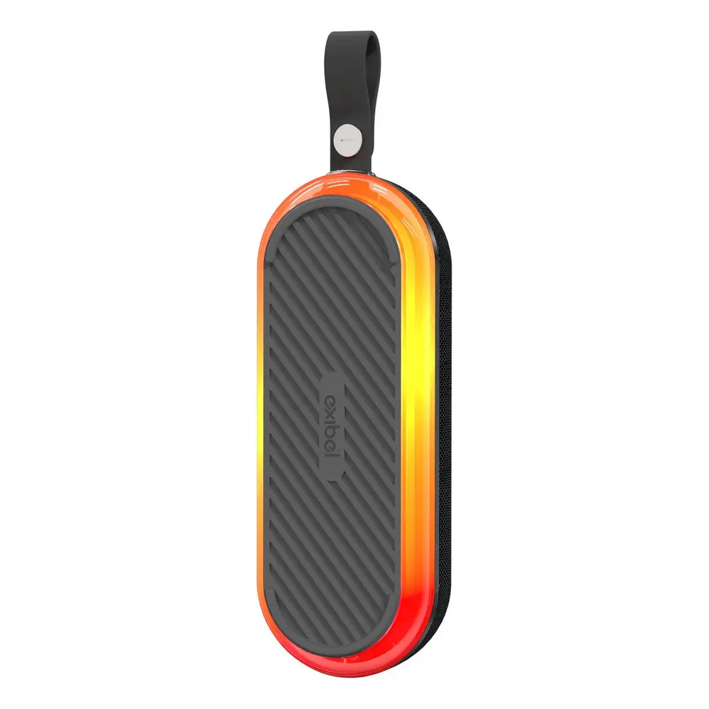 BX40 Vedenkestävä Bluetooth kaiutin LED, Musta