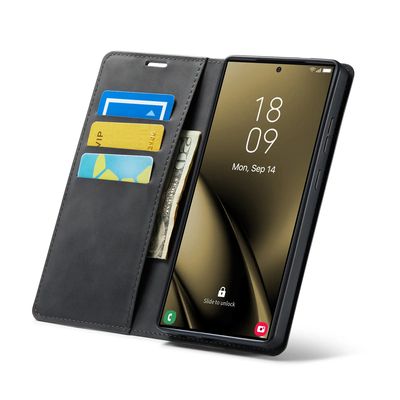 Samsung Galaxy S25 Ultra Slim Mobilfodral Svart