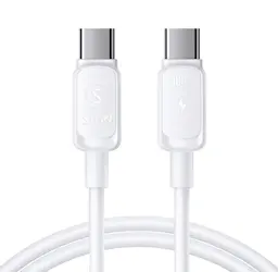 USB-C til USB-C-kabel PD 100W 2m Hvid