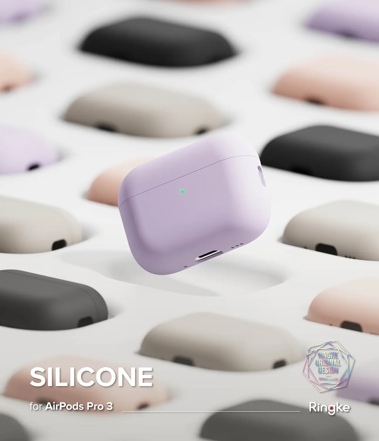 Silicone Skal Apple AirPods Pro 3 Black