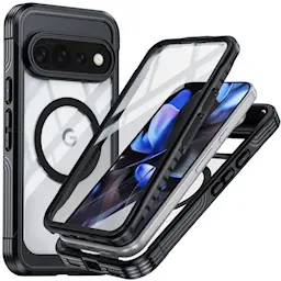 Full Protection MagSafe Case Google Pixel 11 Pro Musta