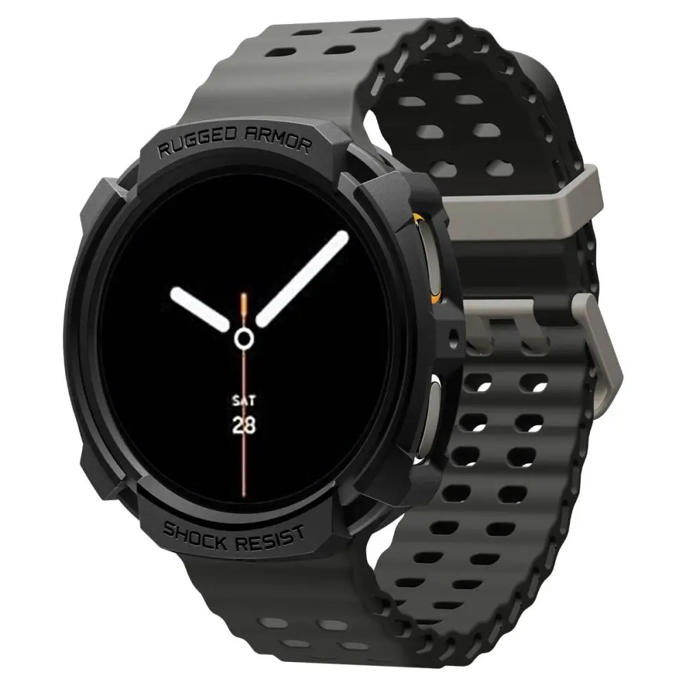 Samsung Galaxy Watch 8 40mm Case Rugged Armor Black