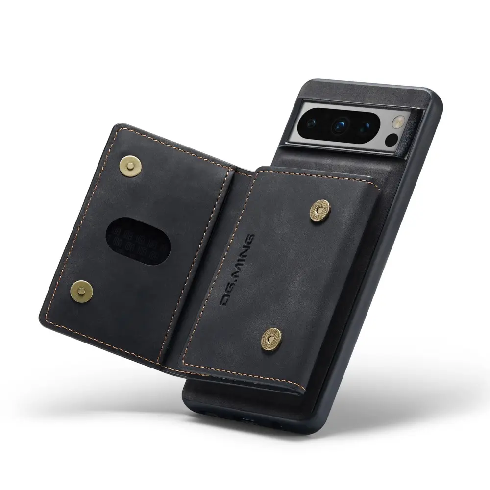 Magnetic Card Slot Case Google Pixel 8 Pro Svart