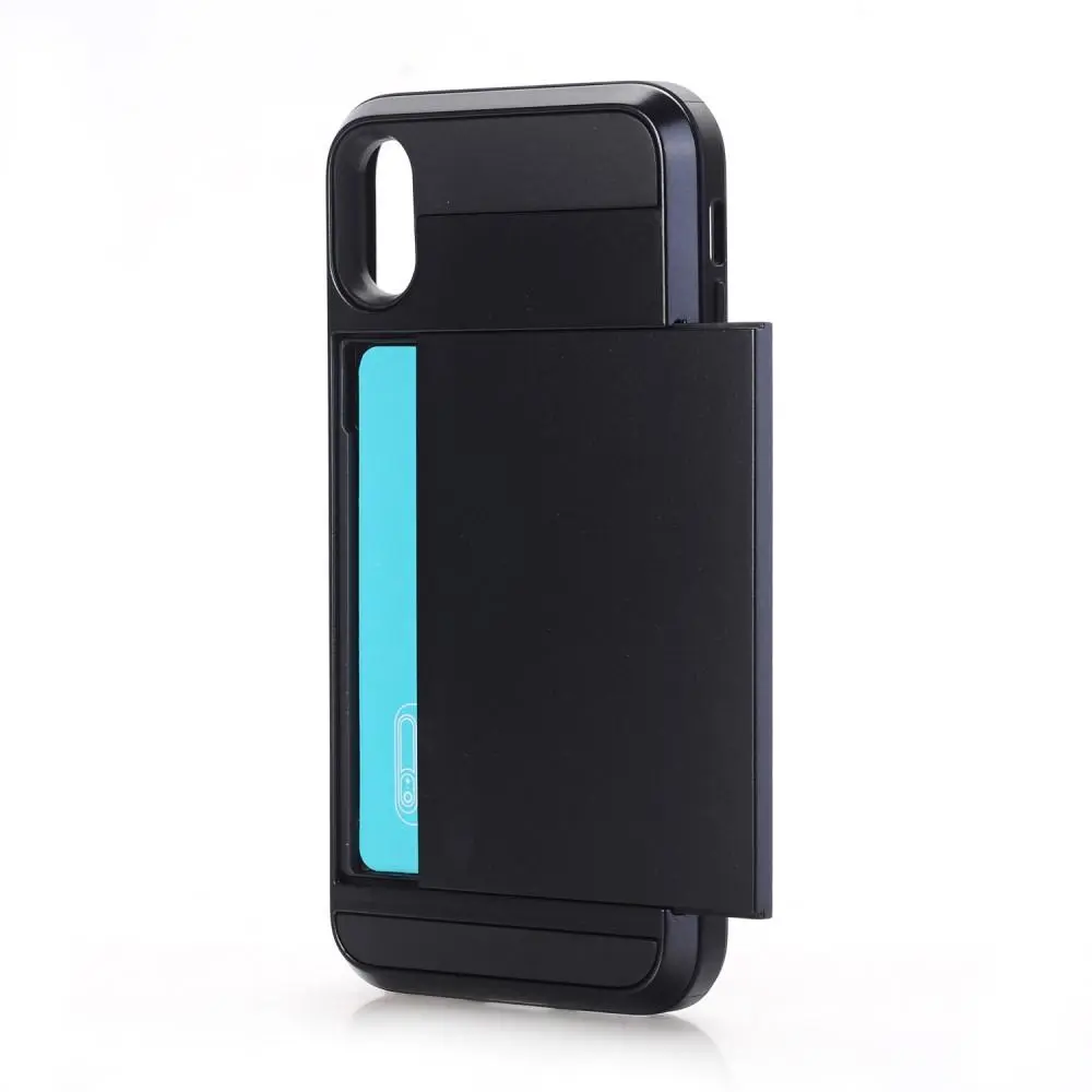Skal Kortfack iPhone X/XS Svart