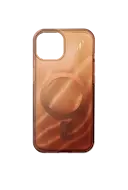 iPhone 14 Kimaltava glitterisuojakuori MagSafella, Mocha Mousse