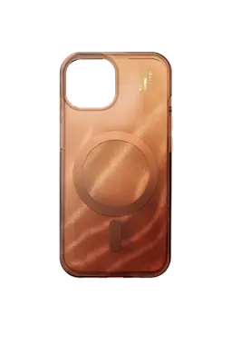 iPhone 15 Glitrende glittercover MagSafe, Mocha Mousse