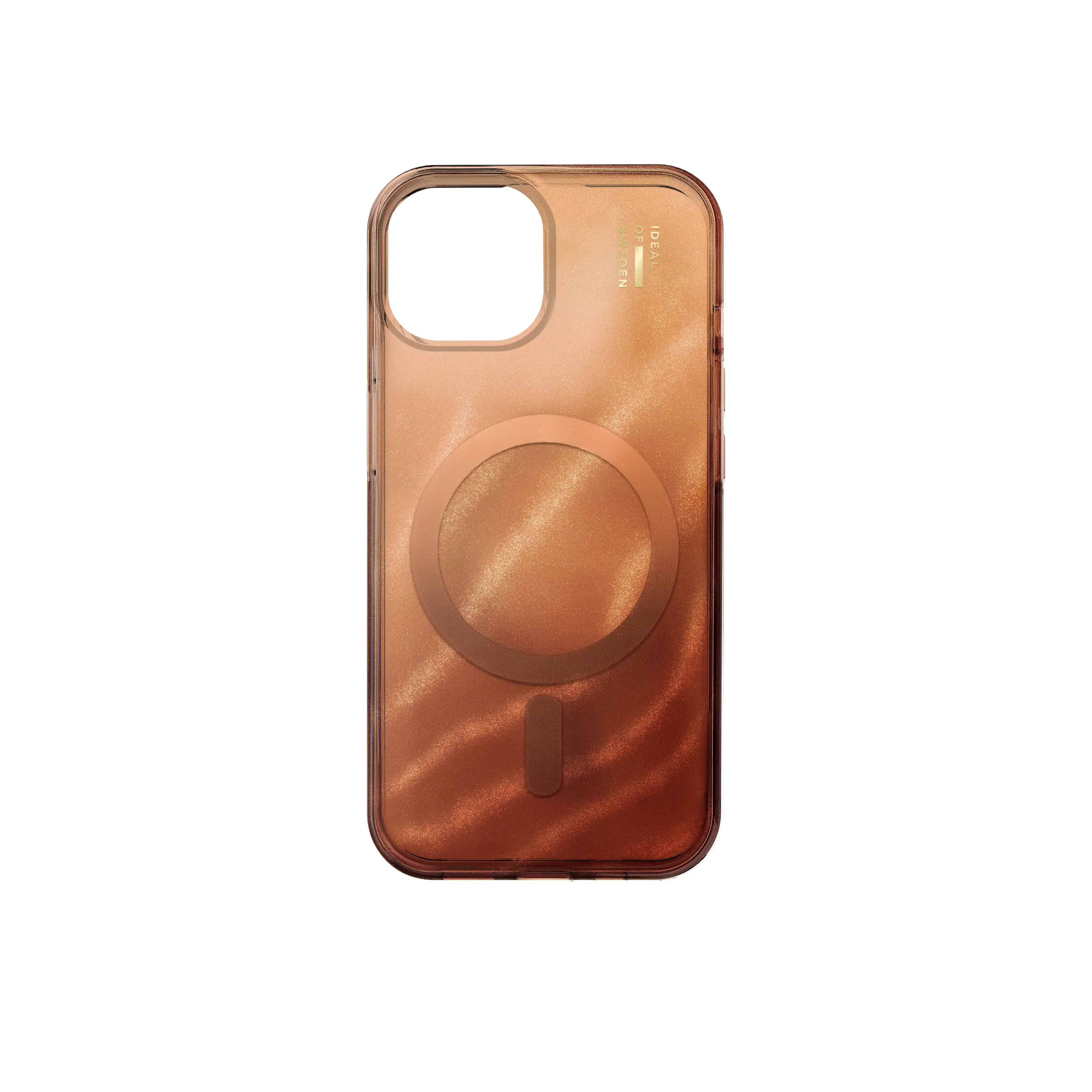 iPhone 16e Kimaltava glitterisuojakuori MagSafella, Mocha Mousse