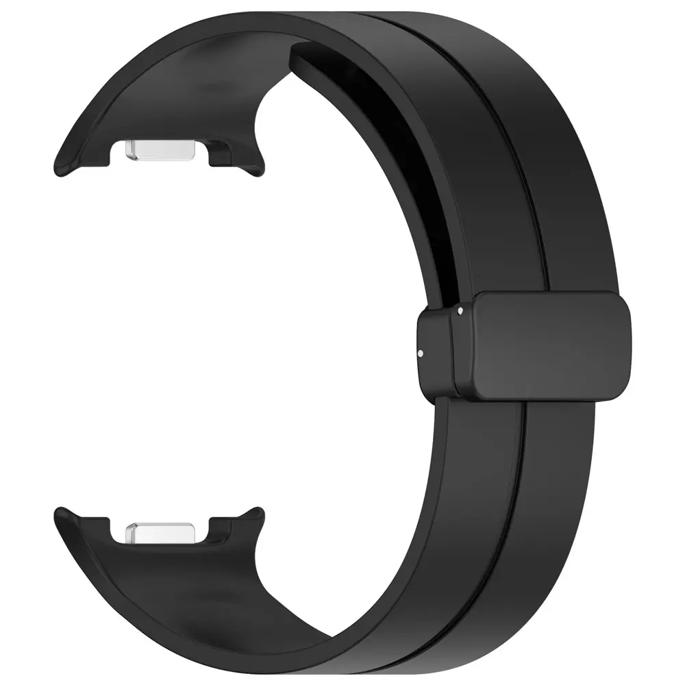 Silikonarmband Samsung Galaxy Watch 9 44mm Svart