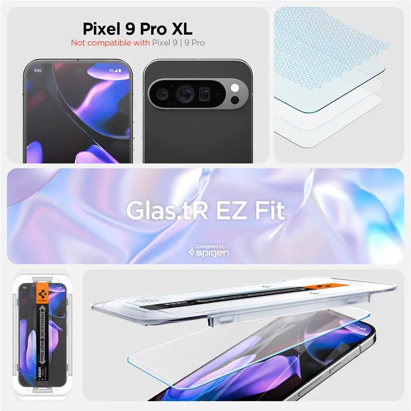 Google Pixel 10 Pro XL Screen Protector GLAS.tR EZ Fit (2-pack)