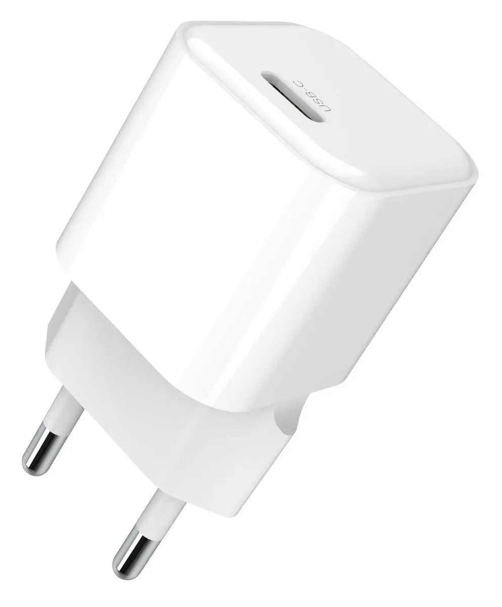 USB-C till Lightning Laddare med 1m kabel 20W PD Vit