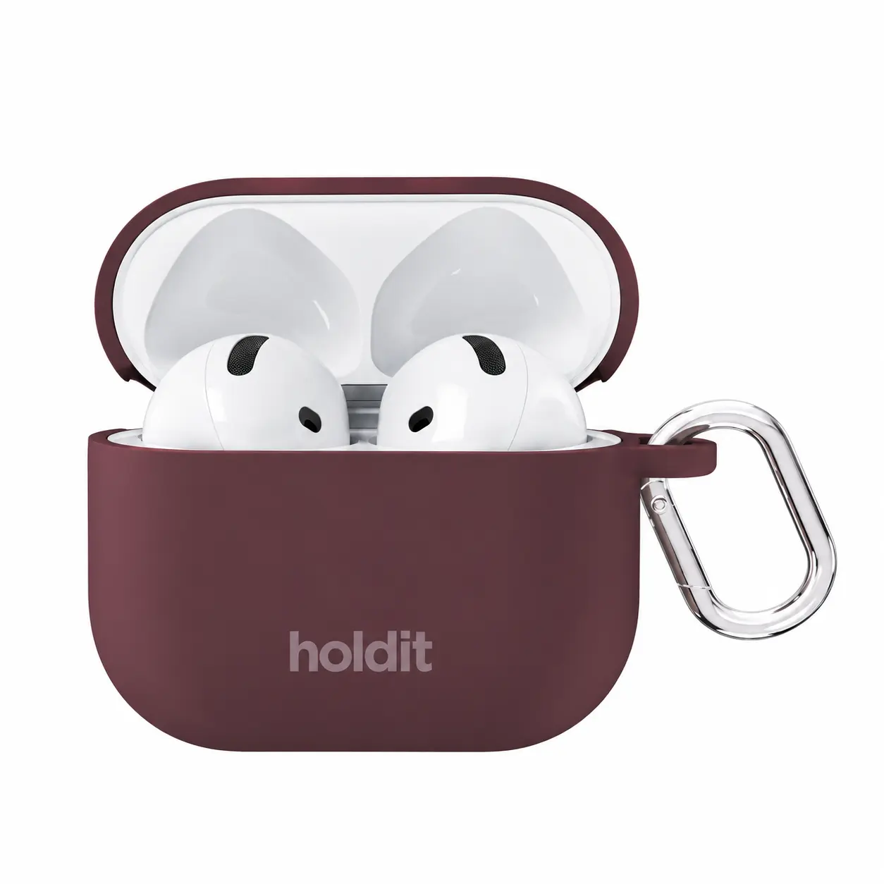Solid Silicone Case Apple AirPods 4 Bordeaux