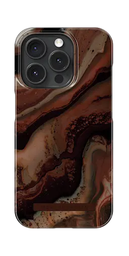 Fashion Kuori iPhone 15 Pro Max Dark Amber Marble