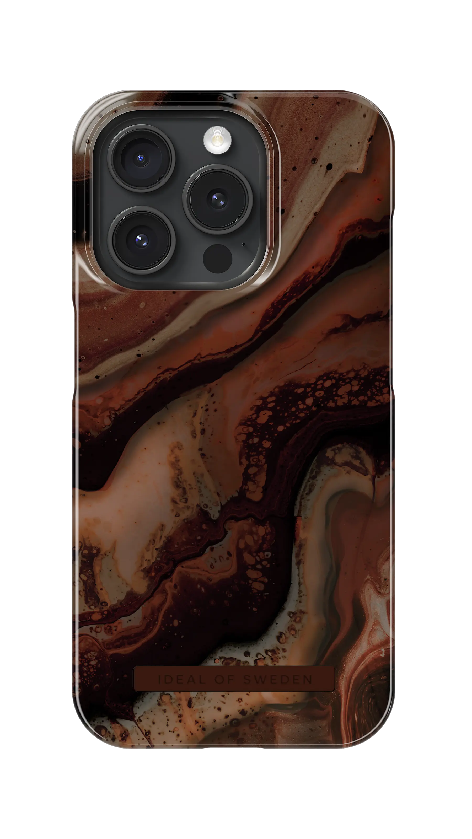 Fashion Cover iPhone 15 Pro Max Dark Amber Marble