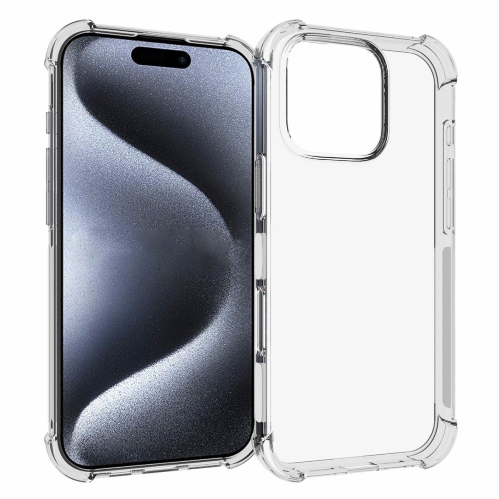 tectTech TPU Case Extra iPhone 16 Pro Clear - Mobildeksel