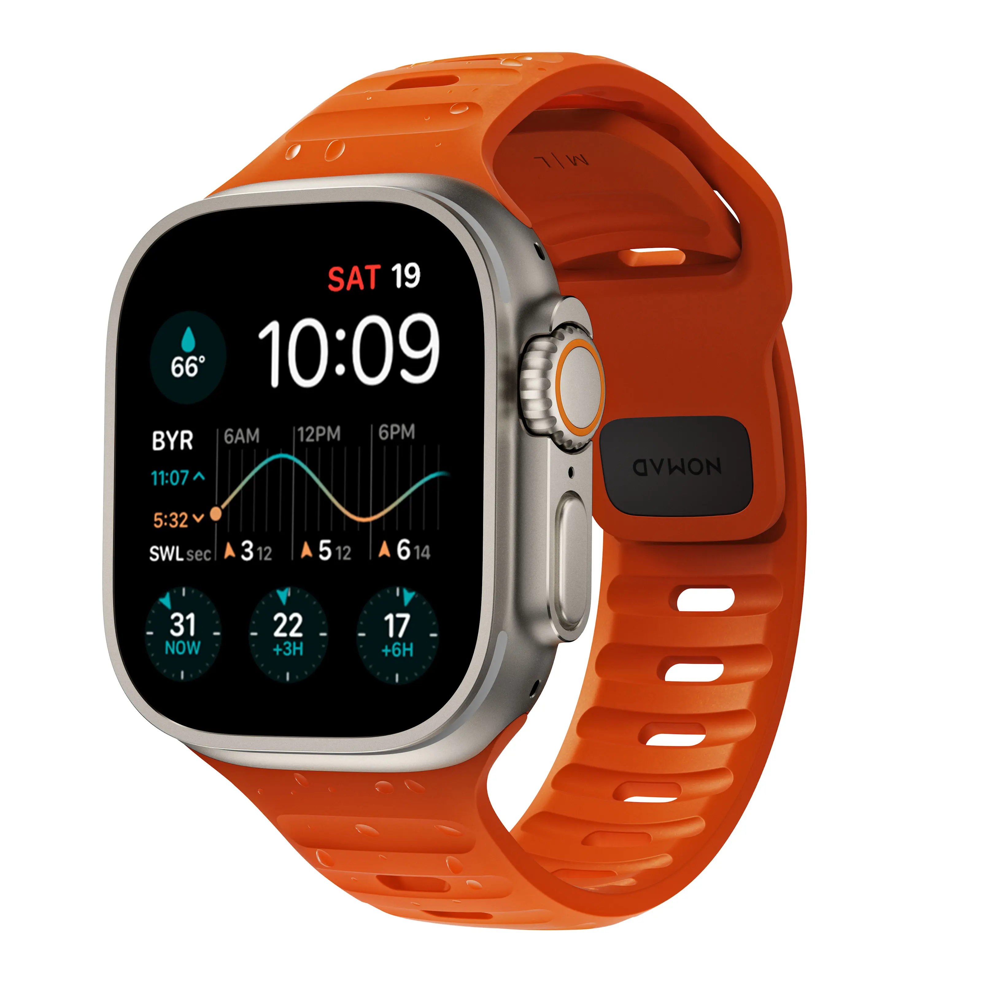 Apple Watch Ultra 49mm 3rd Gen Sport Band Ultra Orange