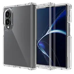 Samsung Galaxy Z Fold 8 Crystal Hybrid-suojakuori, Kirkas