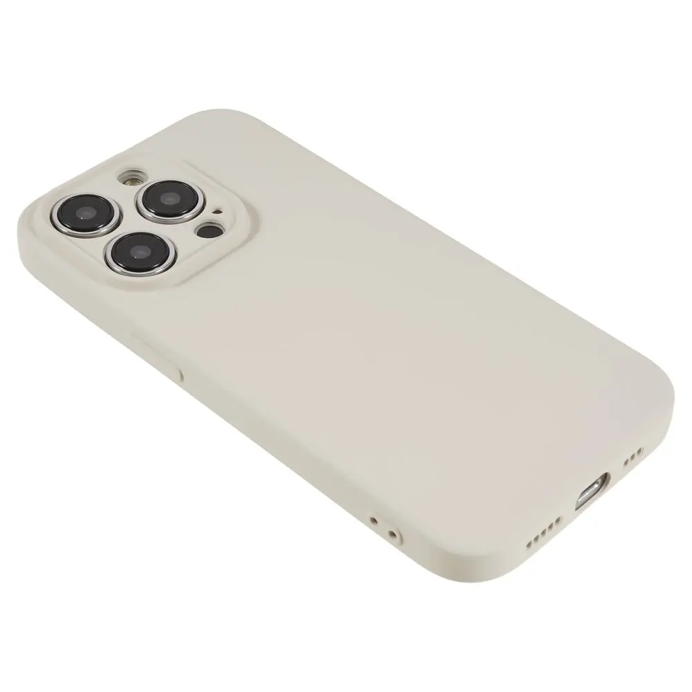 Stöttåligt Skal TPU iPhone 15 Pro Beige