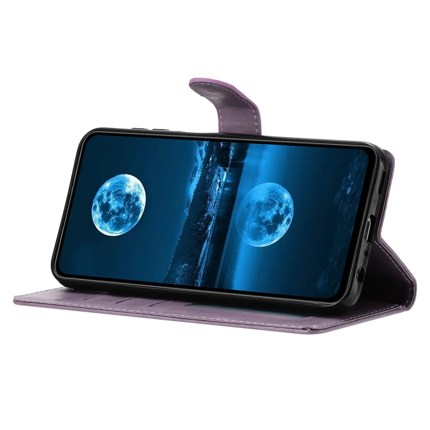 Läderfodral Samsung Galaxy A57 Lila