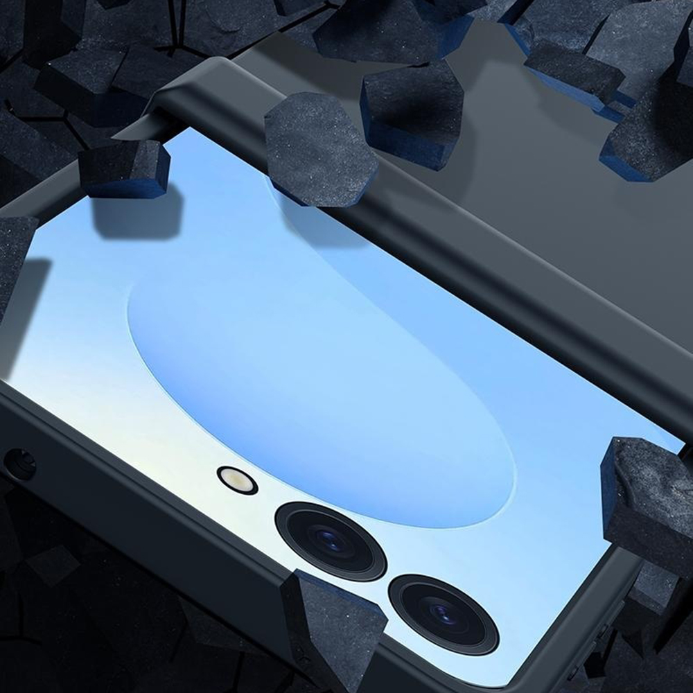 Hårdskal Gummerat Hinge Protection Samsung Galaxy Z Flip 8 Svart