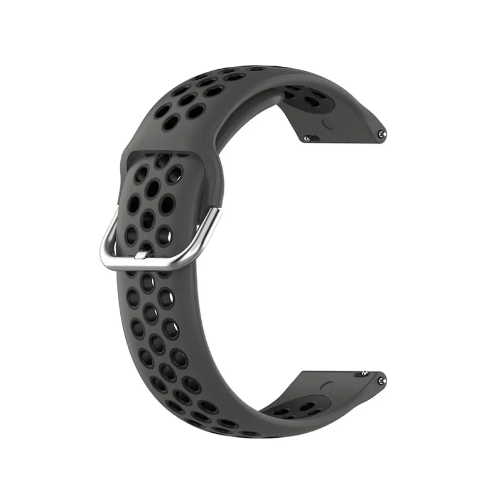 Silikonarmband Sport Samsung Galaxy Watch 4 40mm Grå