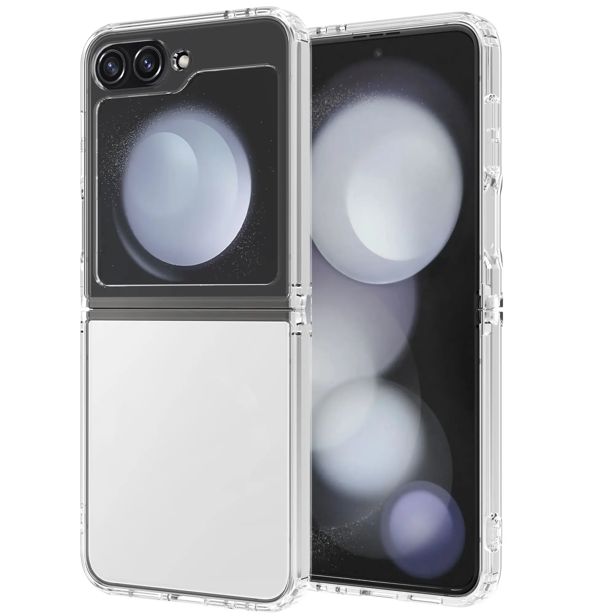 Hybridskal Samsung Galaxy Z Flip 7 FE transparent