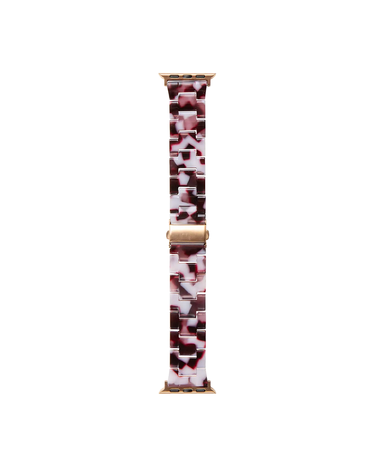 Resin Watch Band Apple Watch Series 8 45mm Cherry Crush