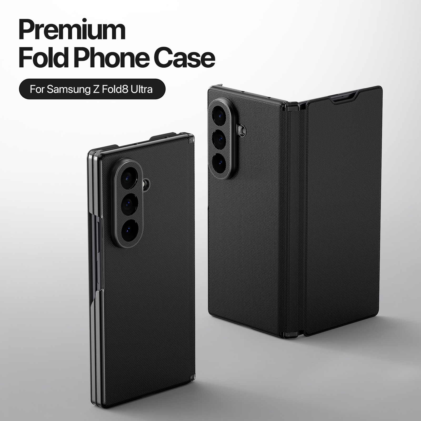 Fort Series Samsung Galaxy Z Fold 8 Ultra - Svart