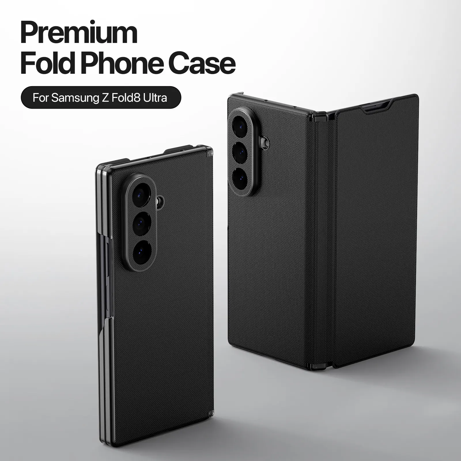 Fort Series Samsung Galaxy Z Fold 8 Ultra - Svart