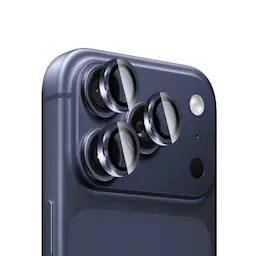 Linsebeskytter Metall iPhone 17 Pro Max, Blå