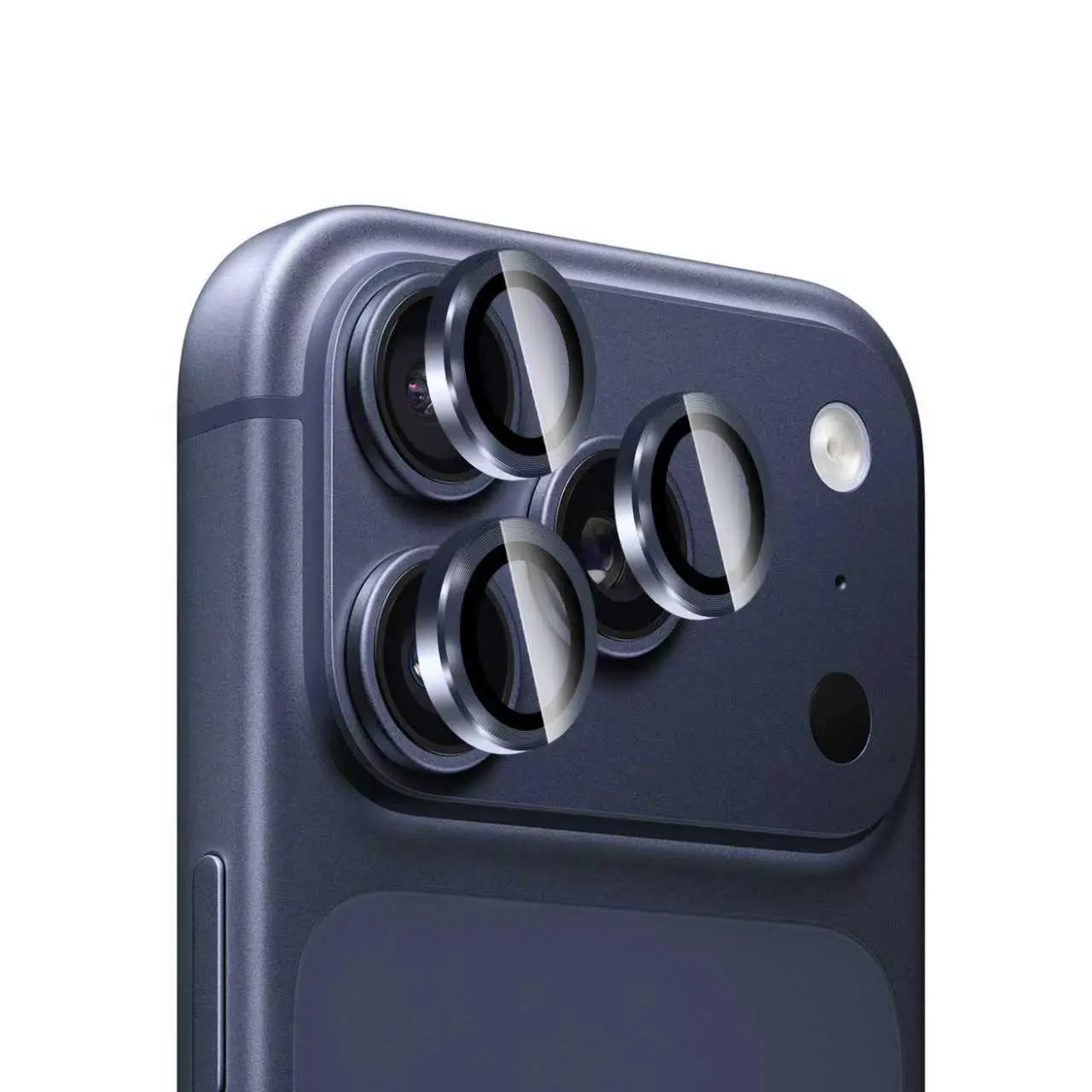 iPhone 17 Pro Linsebeskytter Metal, Blå