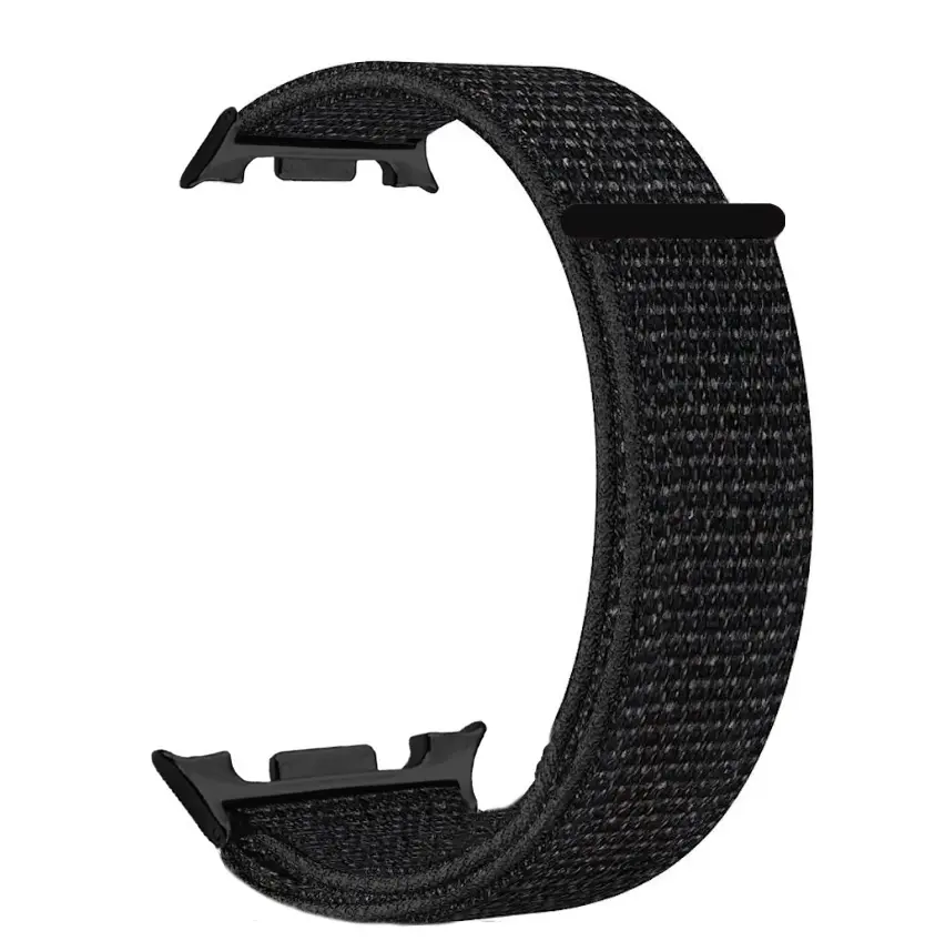 Samsung Galaxy Watch Ultra 47mm Armband i nylon, Svart