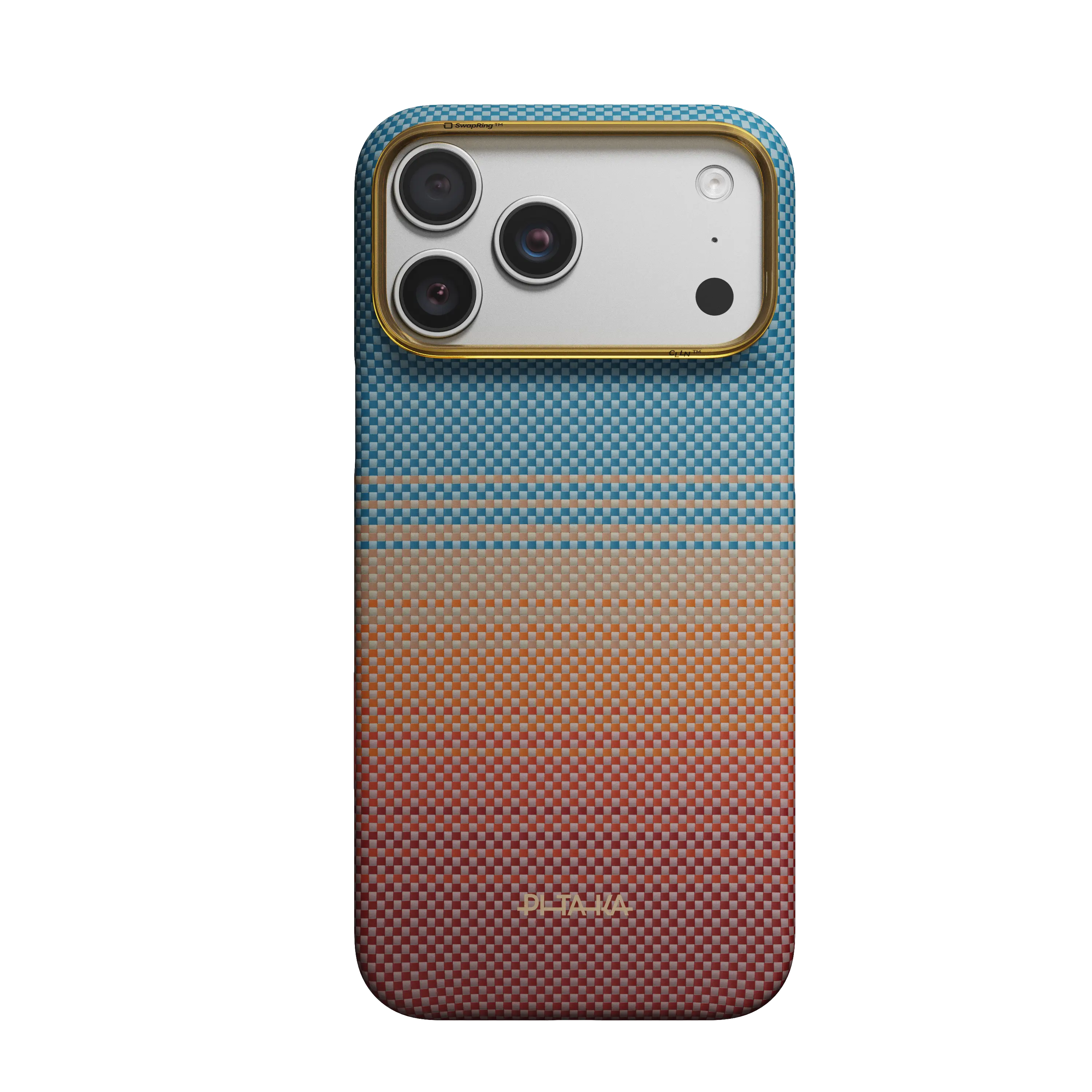 iPhone 17 Pro Max MagSafe Edge-deksel i aramidfiber, Sunset