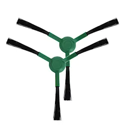 Sivuharjat 2-pack - sopii iRobot Roomba Max 705, Musta