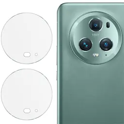 2-pak Hærdet Glas Linsebeskytter Honor Magic5 Pro Gennemsigtig