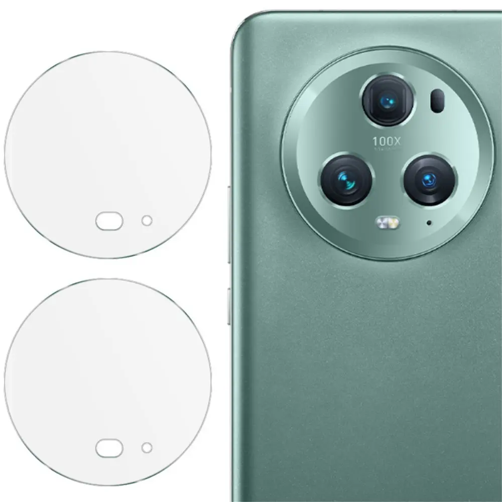 2-pak Hærdet Glas Linsebeskytter Honor Magic5 Pro Gennemsigtig