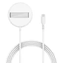 Qi2 15W MagSafe Trådløs Opladeplade med Stander hvid