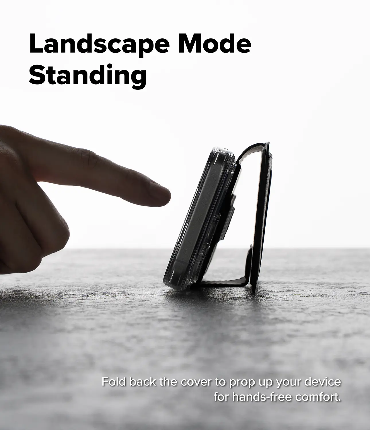 Folio Grip Wallet Magnetic iPhone 17 Pro Black