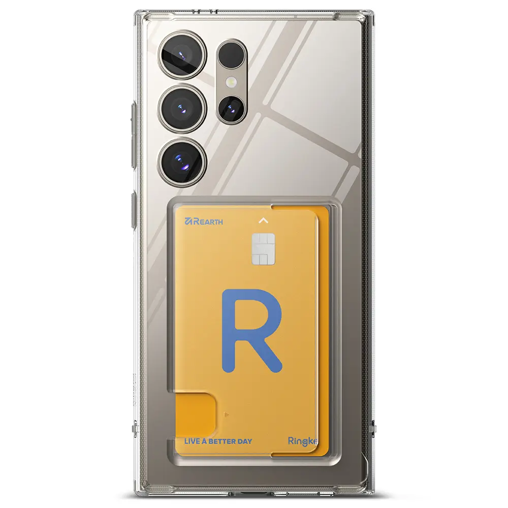 Fusion Card Case Samsung Galaxy S24 Ultra Genomskinlig
