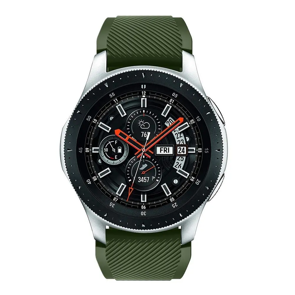 Silikonarmband Samsung Galaxy Watch 46mm Grön