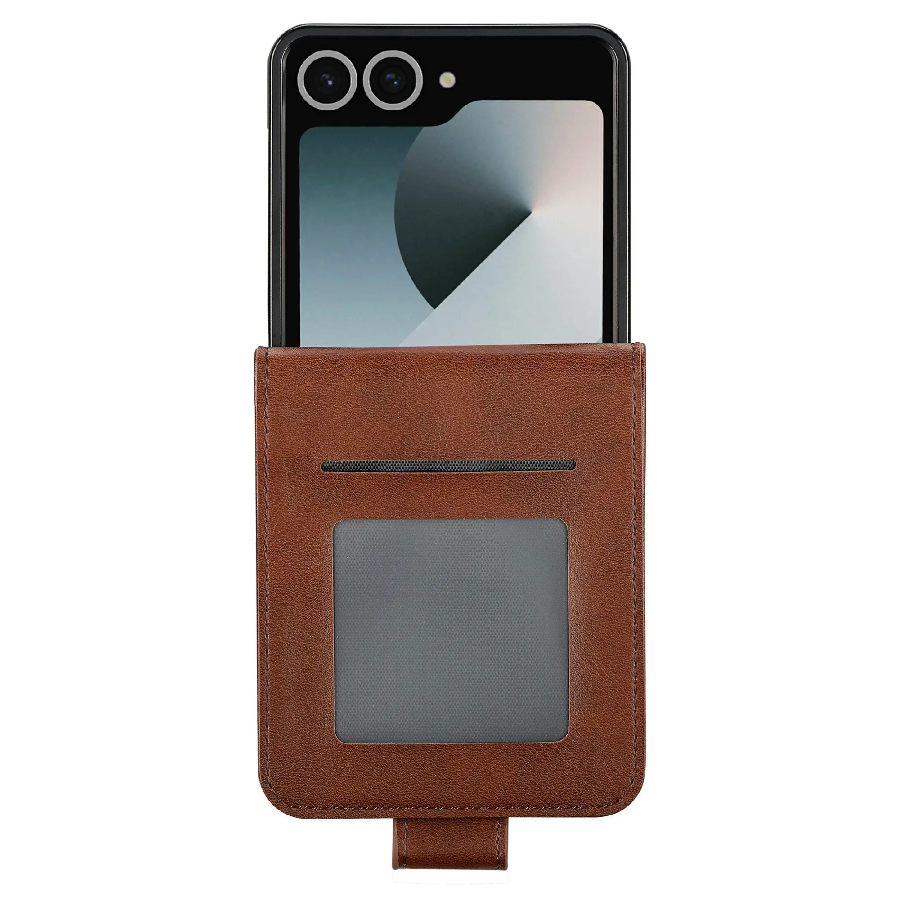 Plånboksfodral Samsung Galaxy Z Flip 8 Brun